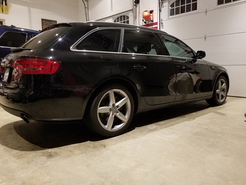 A slower wagon, before the S4 swap.